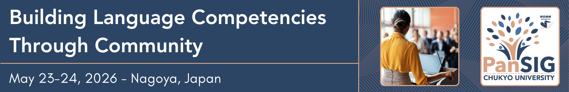 PanSIG 2026, May 23-24 in Nagoya